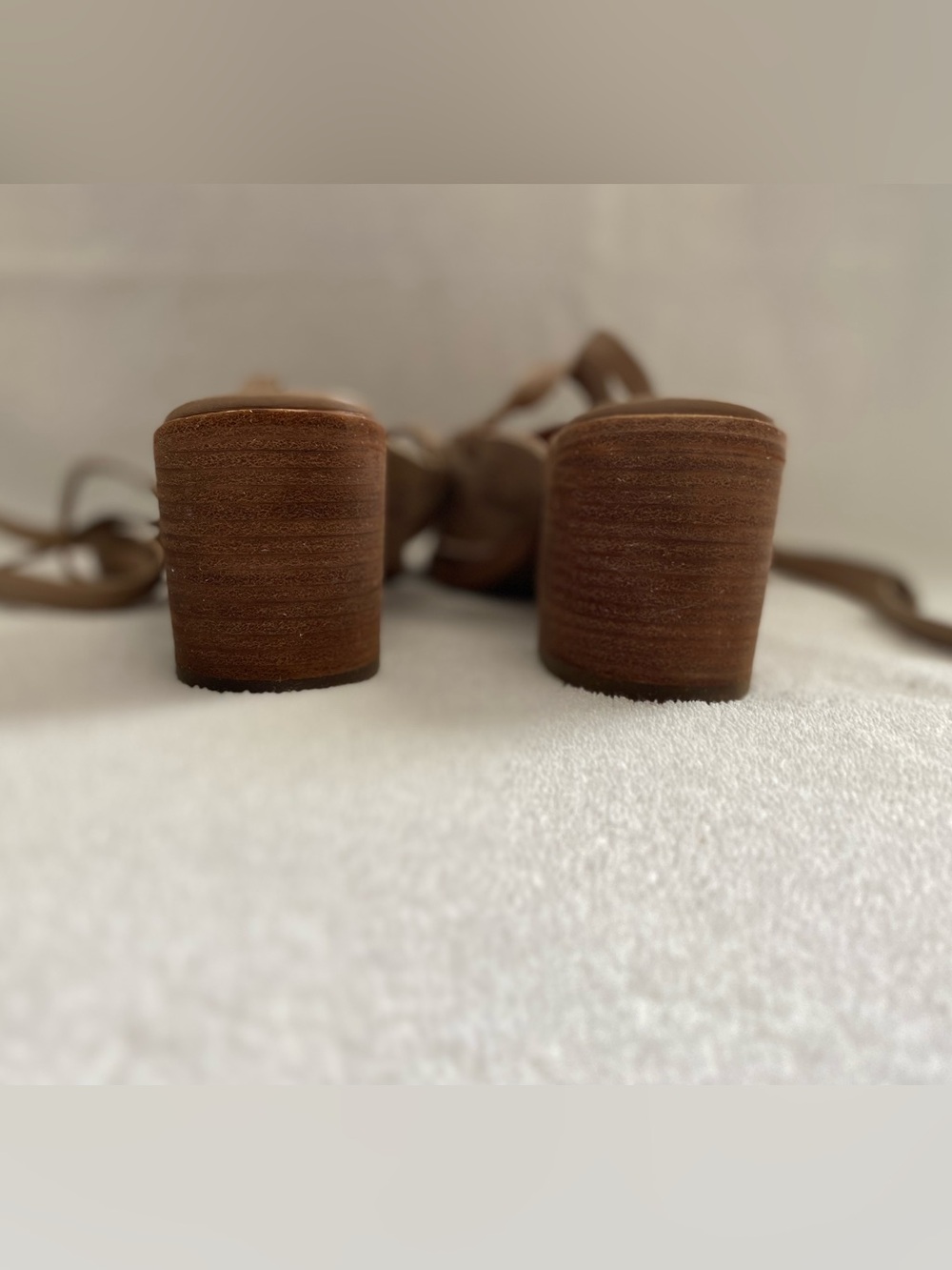 Frye Bianca Woven Perf Ankle Strap Sandals - Picture 4 of 4